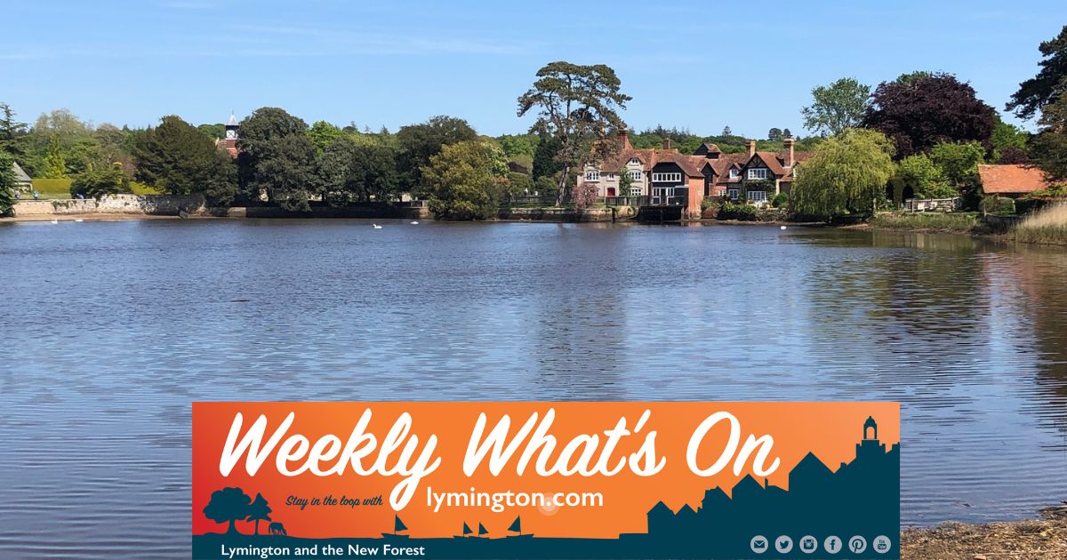 Beaulieu lake with village behind