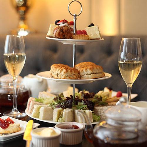 Afternoon Tea special offer at Elmers Court Lymington 