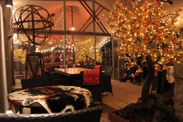 Interior of the Lodge Kitchen and Bar  Balmer Lawn Hotel