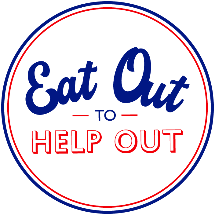Logo Eat Out to Help Out English