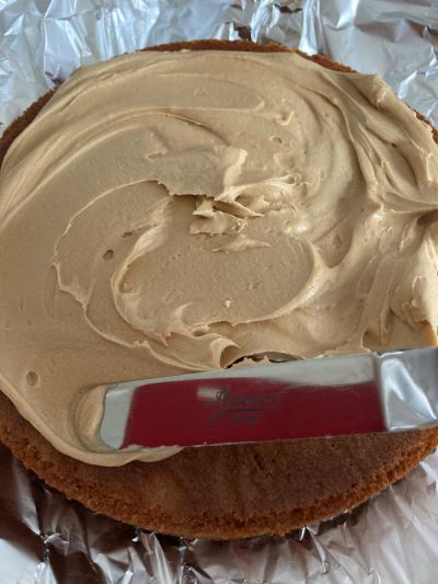 coffee butter icing
