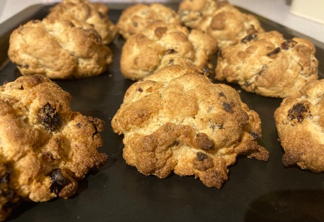 Frankies Rock Cakes baked