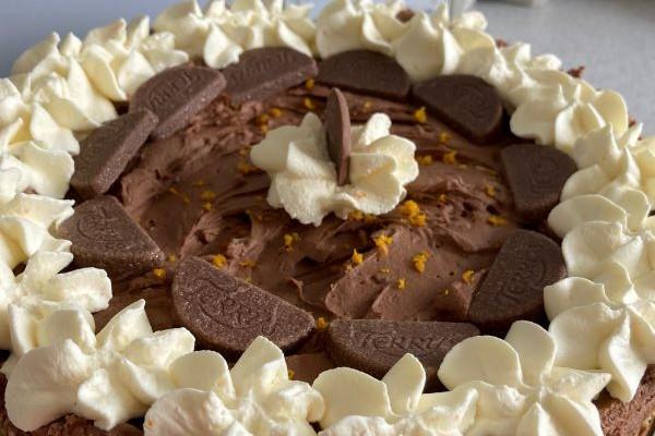 chocolate cheesecake