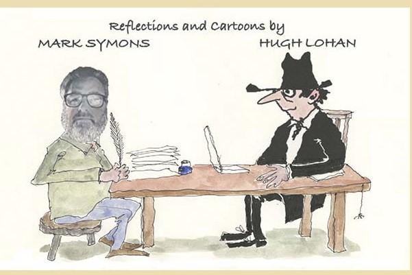 Mark and Hugh writer and cartoonist