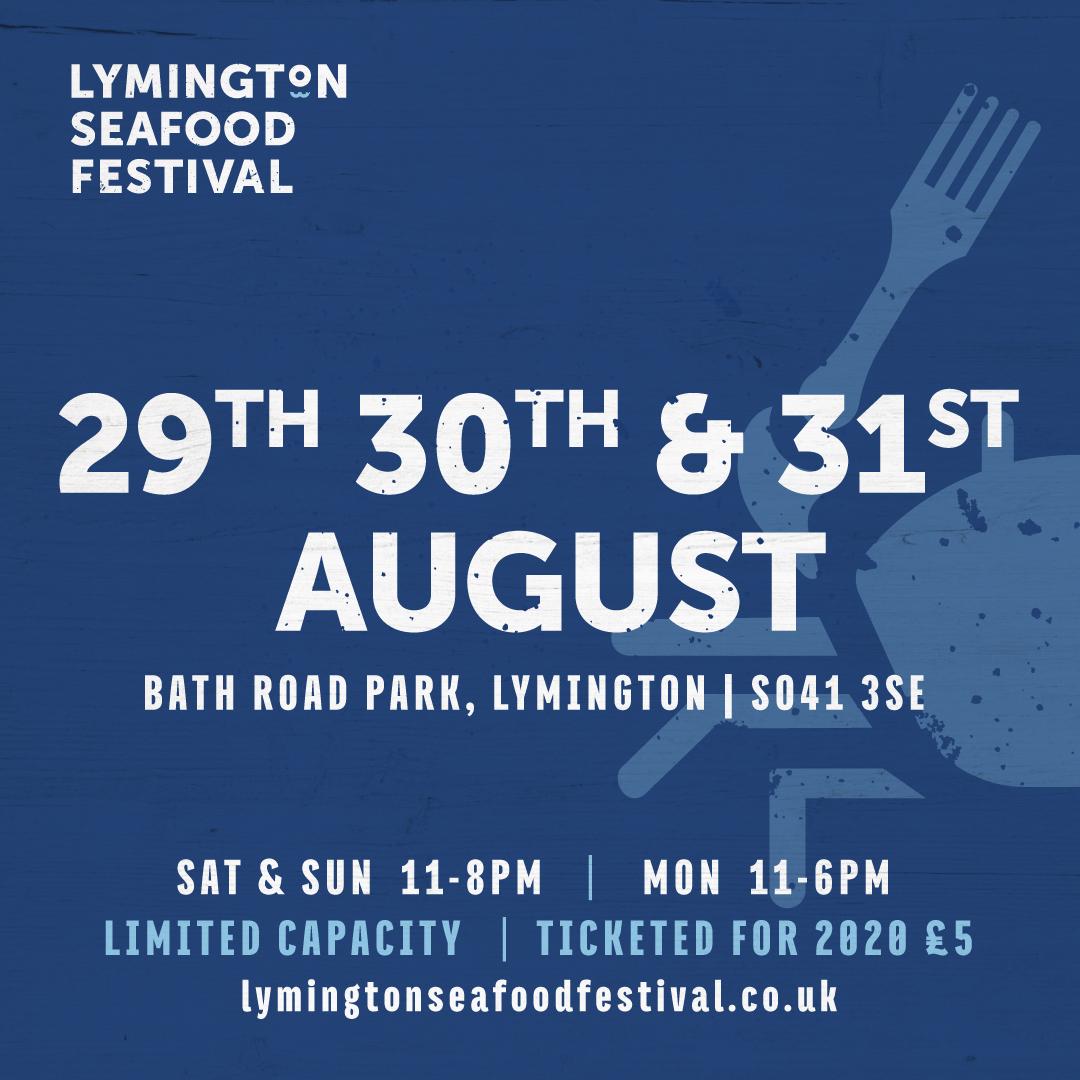 lymington seafood festival poster