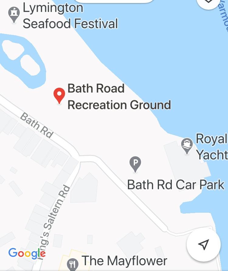 lymington seafood festival map