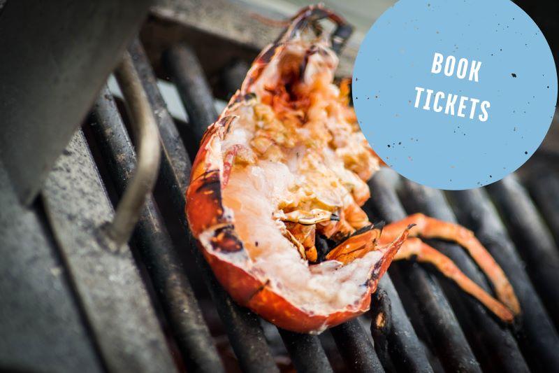 lobster at the Lymington Seafood Festival